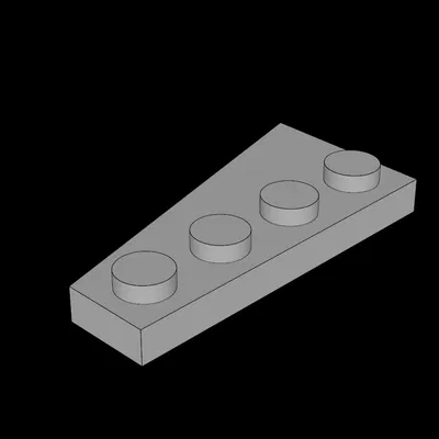 Cánh Lego Tương Thích (41769.dat) 2 x 4 Bên Phải