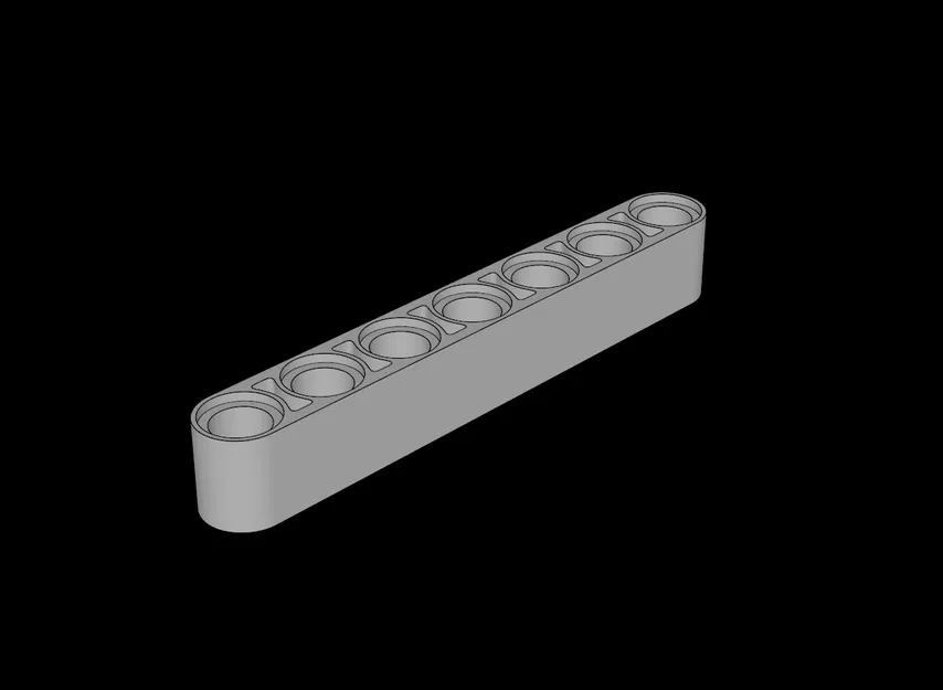 Dầm Technic Lego Tương thích (32524.dat) 7 - Image 1