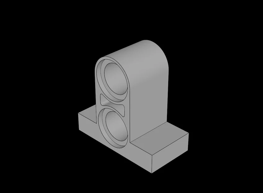 Gạch Lego Technic 1x2 2 Lỗ Tương Thích (32530.dat) - Image 1