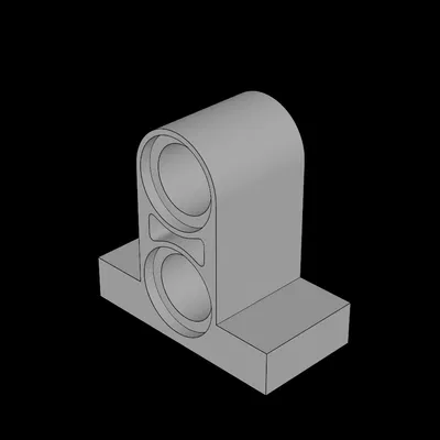 Gạch Lego Technic 1x2 2 Lỗ Tương Thích (32530.dat)