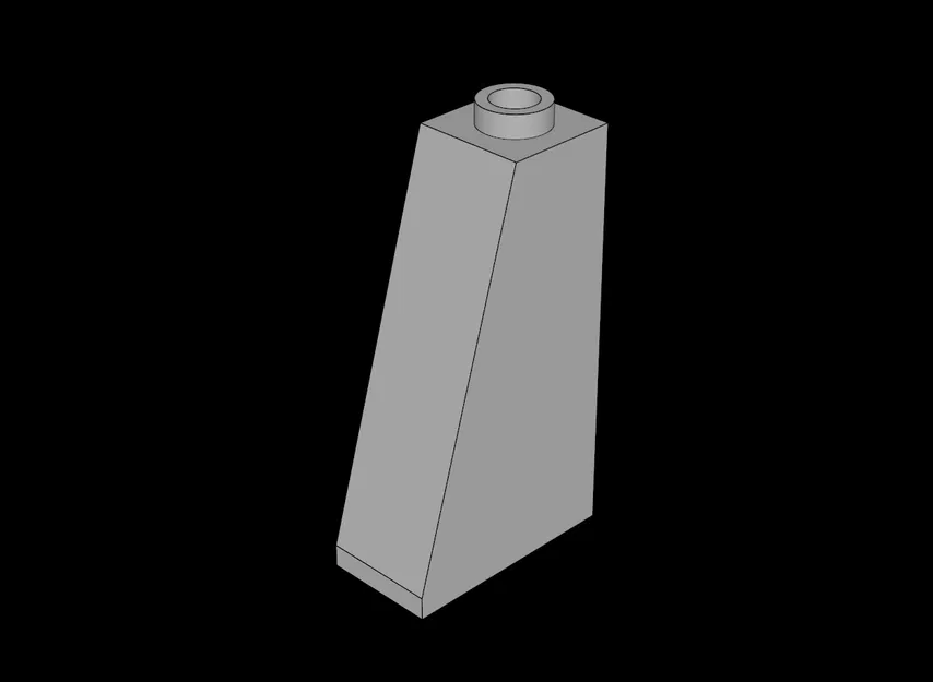 Gạch Dốc Lego Tương Thích (4460b.dat) 75 2 x 1 x 3 Có Lỗ Trên Lỗ - Image 1