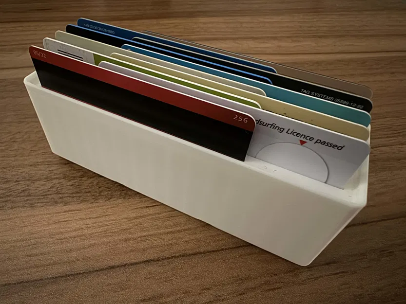 Giá đỡ thẻ tín dụng Gridfinity - Image 1