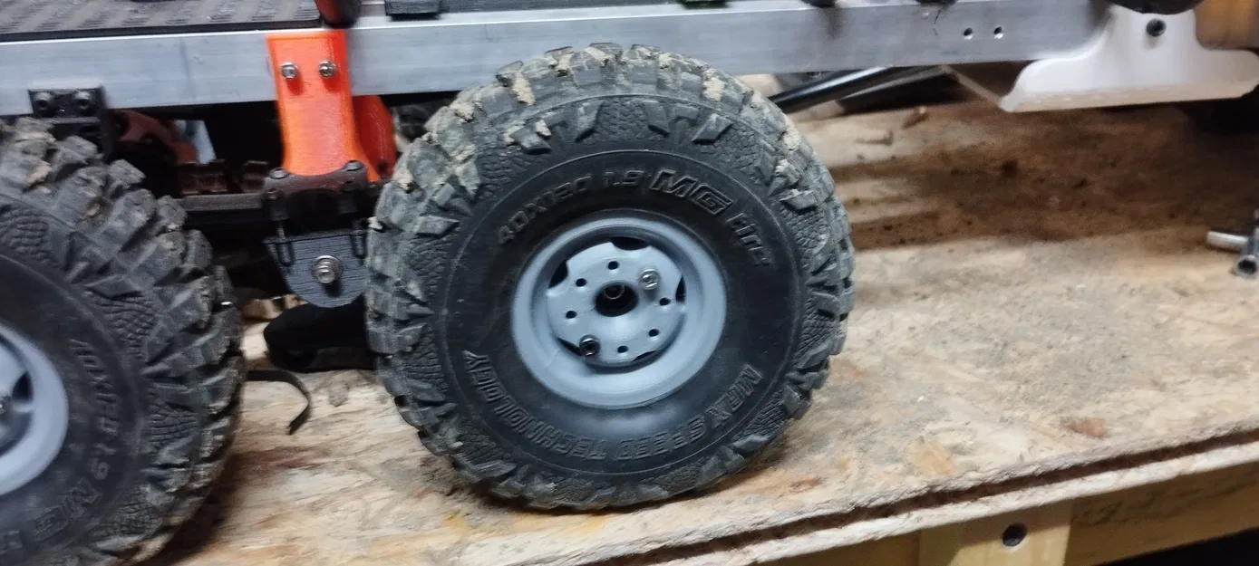 Lỗ độn bánh xe TPU 1.9" cho RC Crawler - Image 3