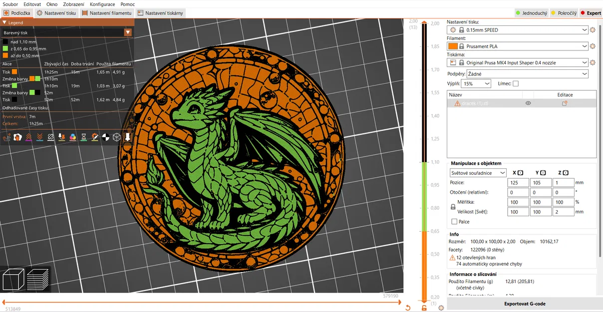 Rồng con (ba màu) - Trang trí tường, đế lót ly - Image 2