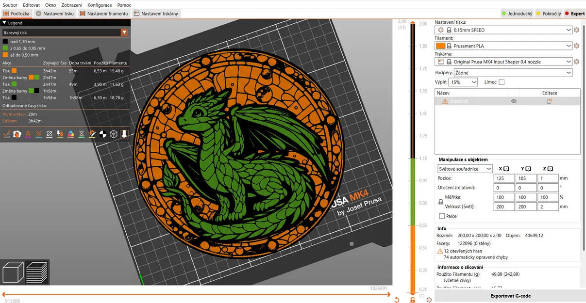 Rồng con (ba màu) - Trang trí tường, đế lót ly - Image 3