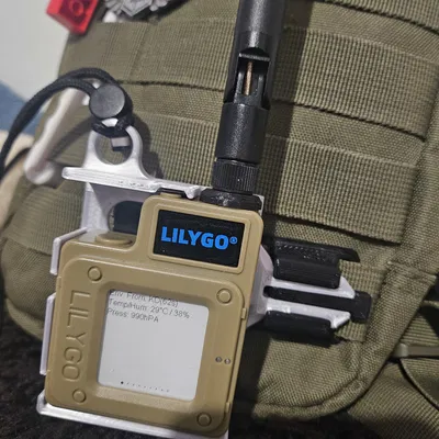 Vỏ Lilygo T-Echo có Vòng Cải Tiến và Kẹp Nhanh Tùy Chọn