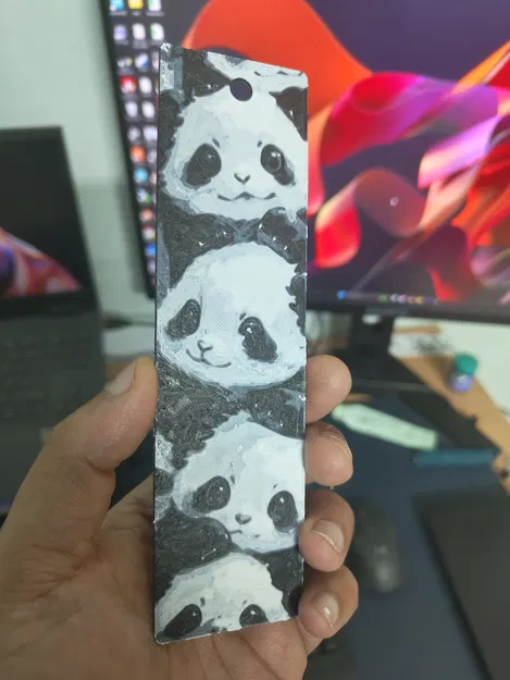 Kẹp Sách Gấu Trúc Hueforge - Image 2