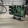 Giá Treo DIN Rail Cho Raspberry Pi 4 / Pi 5 Có Ren Tán Rút M3 - Thumbnail 1