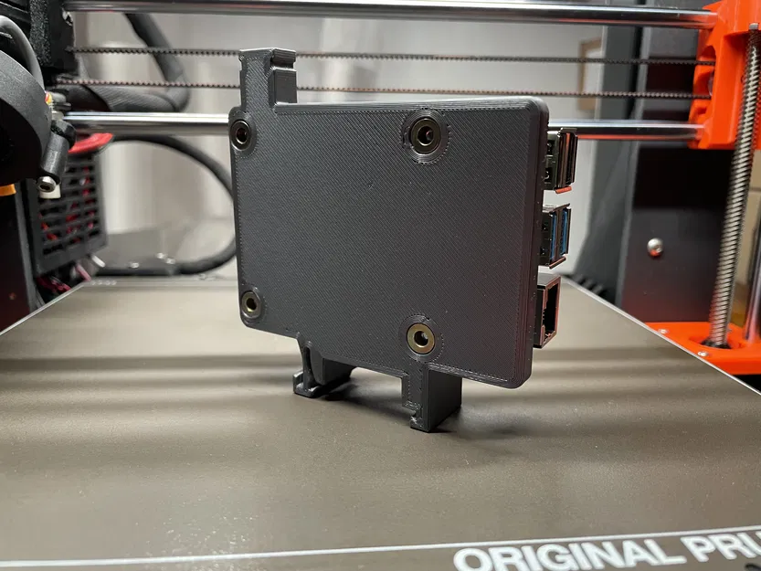 Giá Treo DIN Rail Cho Raspberry Pi 4 / Pi 5 Có Ren Tán Rút M3 - Image 4