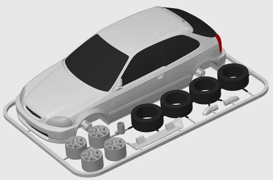 Honda Civic Type R (EK9) Kit Card - Image 12