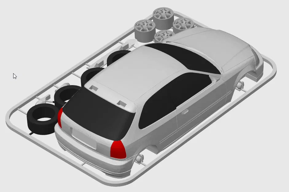 Honda Civic Type R (EK9) Kit Card - Image 13