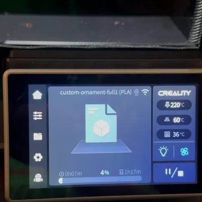 Creality K1 - Nắp Mở Cửa (bản chỉnh sửa)