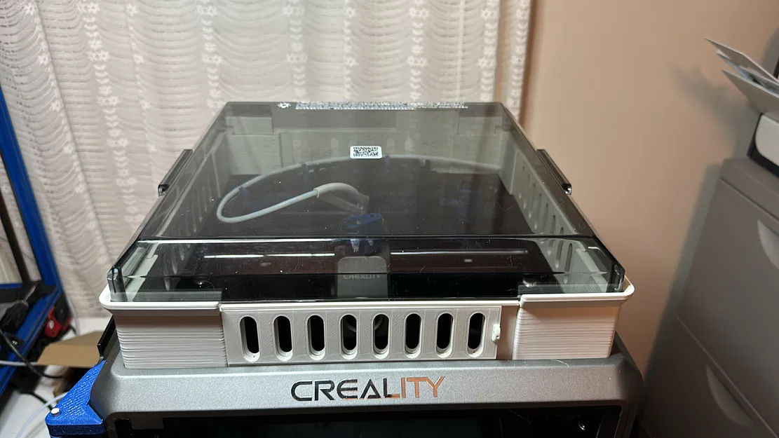 Nâng cấp K1 có bản lề, lỗ thông hơi (đóng/mở), lối ra dây PTFE - Image 1