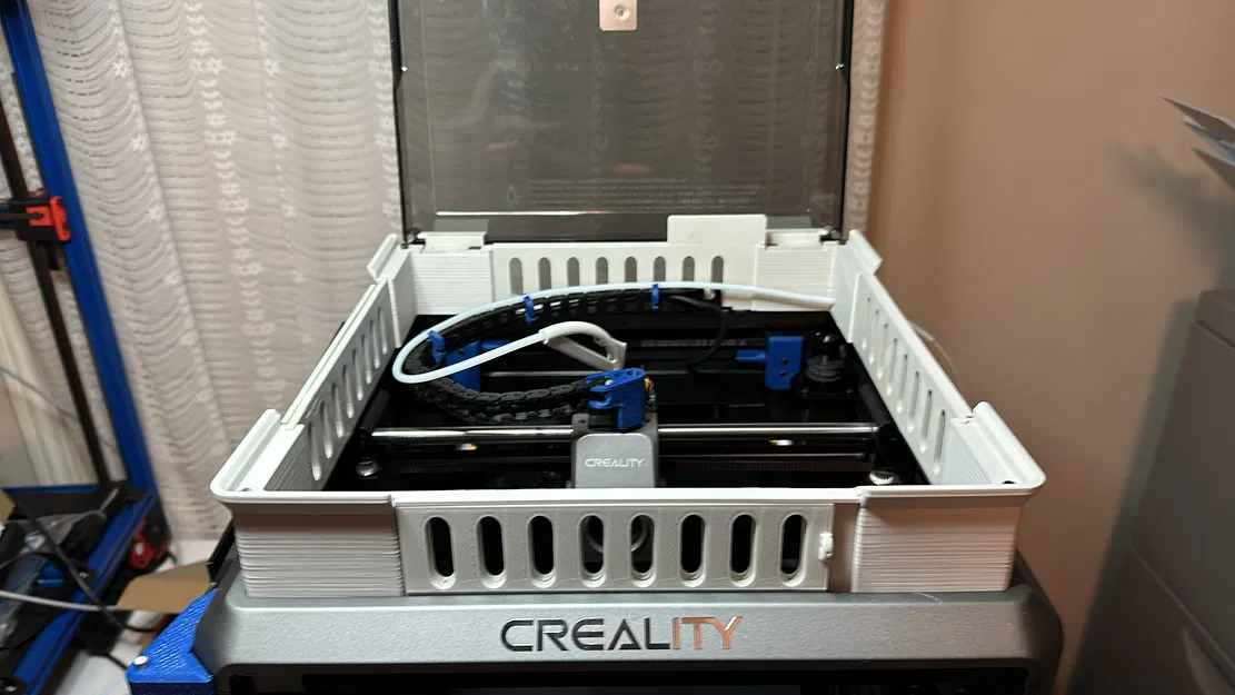 Nâng cấp K1 có bản lề, lỗ thông hơi (đóng/mở), lối ra dây PTFE - Image 2