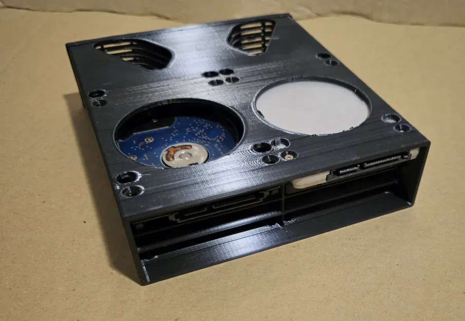 Khung Chuyển Đổi Ổ Cứng SSD 2.5" 7mm Ra 5.25" Cho NAS Server - Image 5