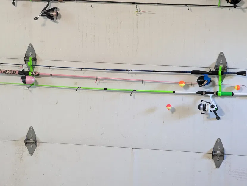 Giá Treo Cần Câu Cho Cửa Garage - Image 2