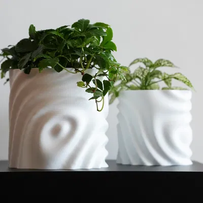 Chậu Hoa Tan Chảy