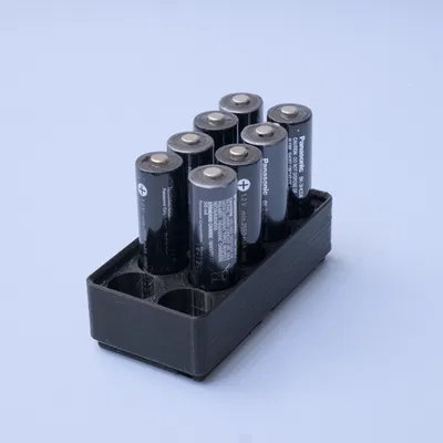 Khay Gridfinity Đựng Pin AA