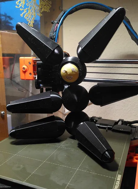 Megabot từ phim Baymax (Big Hero 6) - Có mặt lật và nam châm - Image 2