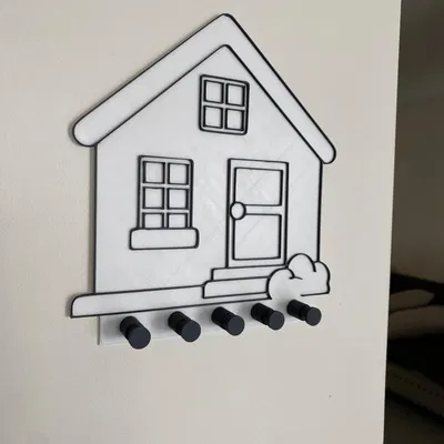 Móc Chìa Khóa Hình Ngôi Nhà