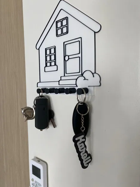 Móc Chìa Khóa Hình Ngôi Nhà - Image 2