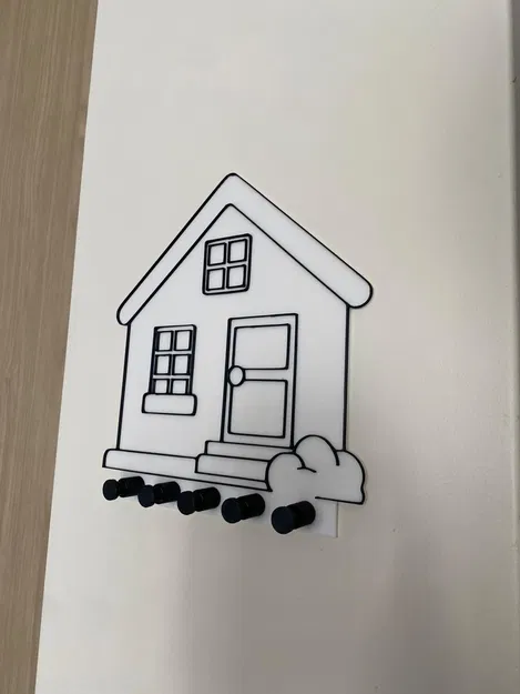 Móc Chìa Khóa Hình Ngôi Nhà - Image 3