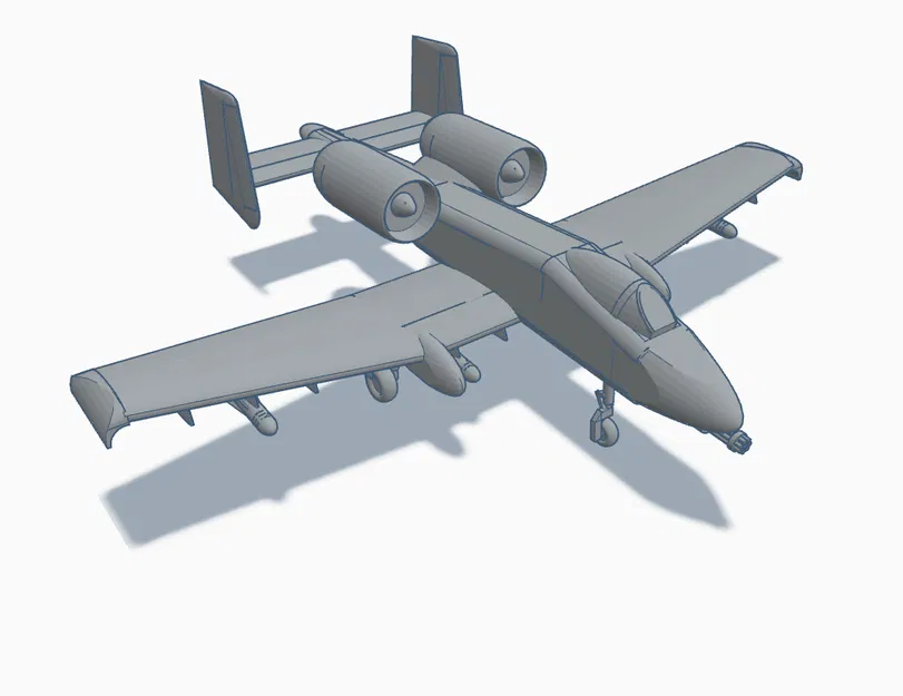 Mô Hình Máy Bay A-10 Warthog - Image 1