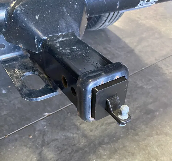 2" Mini Hitch có Lỗ Chốt, Bóng, Đai Ốc & Đai Ốc Xích - Image 2