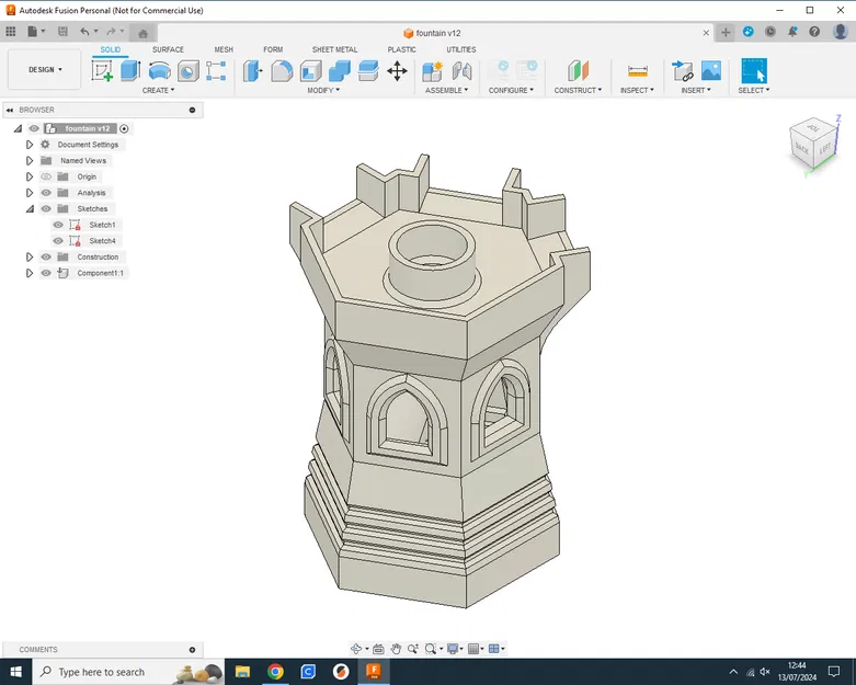 Tháp Đài Phun Nước 3 Cạnh - Image 1