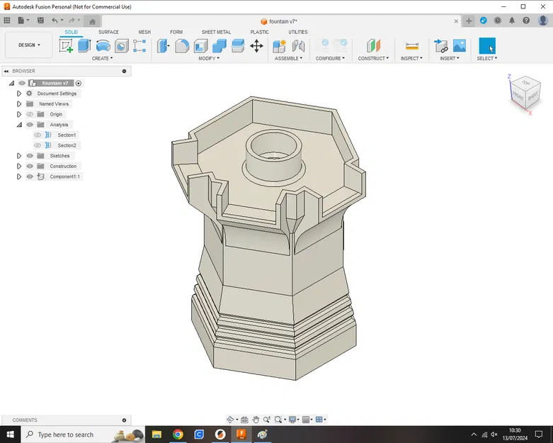 Tháp Đài Phun Nước 3 Cạnh - Image 2