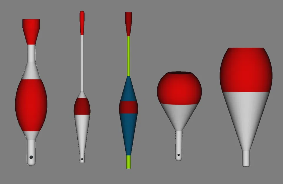 Bộ 5 Phao Câu Cá - Image 1