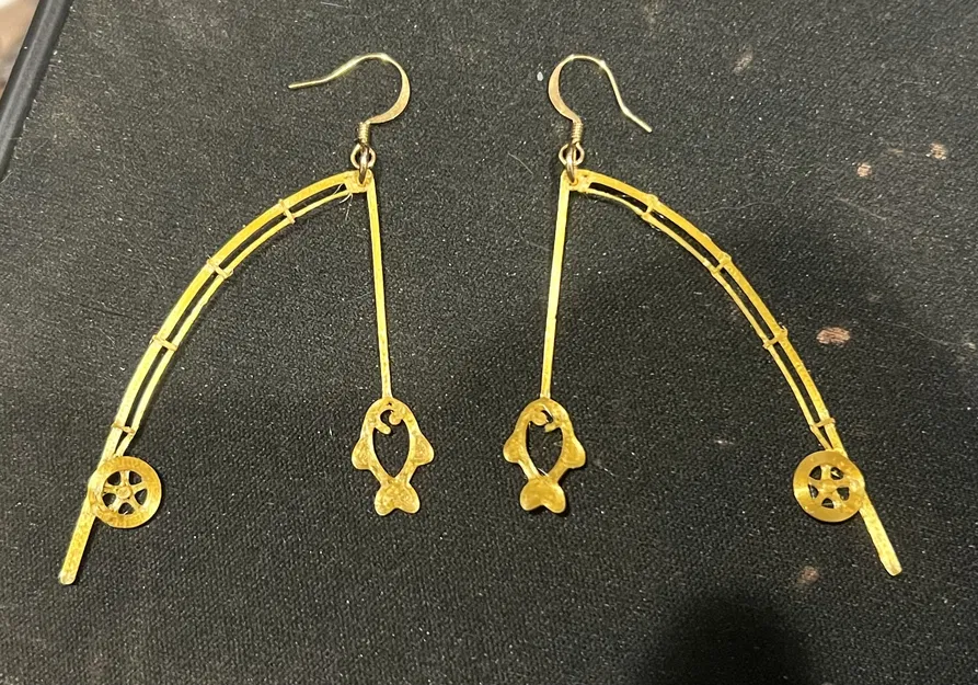 Bông Tai Cần Câu Cá - Image 4