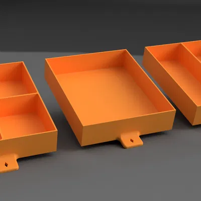 Hộp Đựng Đồ 5 Ngăn Kéo Để Bàn