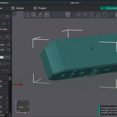 Mô hình 3D máy quét Creality CR Scan Otter