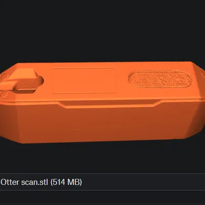 Mô hình 3D máy quét Creality CR Scan Otter