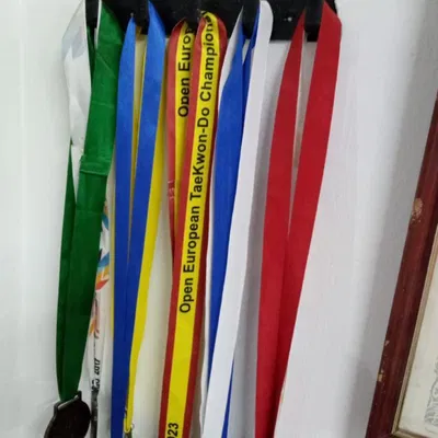 Móc Treo Huy Chương Taekwondo Đơn Giản