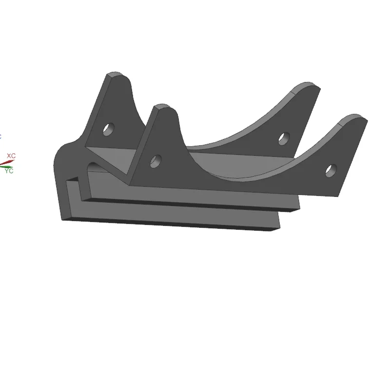 Giá Đỡ Quạt Bể Cá 120mm Dày Cho Kính