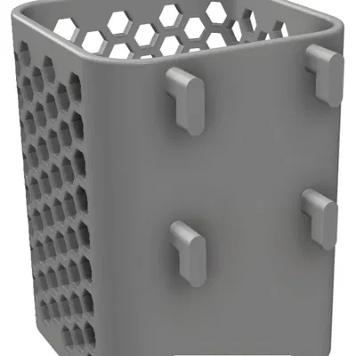 Hộp lục giác / Chỗ cắm bút Skadis