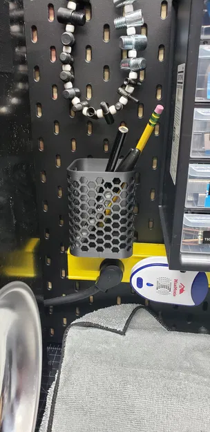 Hộp Lục Giác / Chặn Bút Ikea Skadis - Image 2