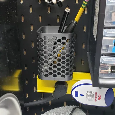 Hộp Lục Giác / Chặn Bút Ikea Skadis