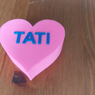 Hộp Trái Tim "Caja corazón."