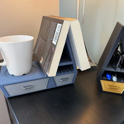 Kệ Sách/Đánh Dấu Trang & Hộp Đựng Đồ Để Bàn Đầu Giường