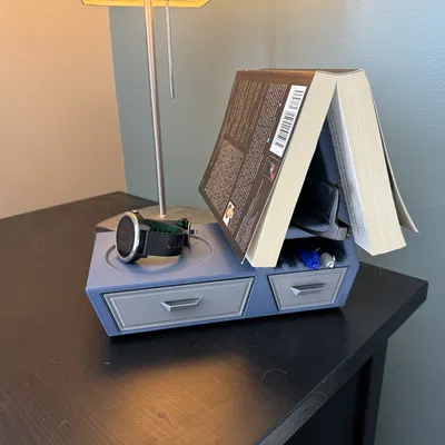 Kệ Sách/Đánh Dấu Trang & Hộp Đựng Đồ Để Bàn Đầu Giường