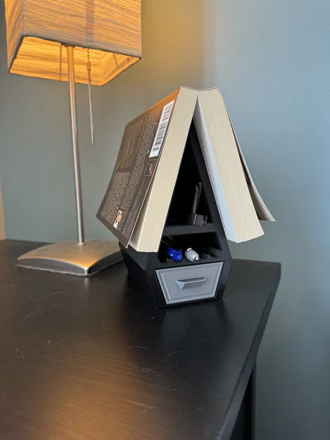 Kệ Sách/Đánh Dấu Trang & Hộp Đựng Đồ Để Bàn Đầu Giường - Image 5