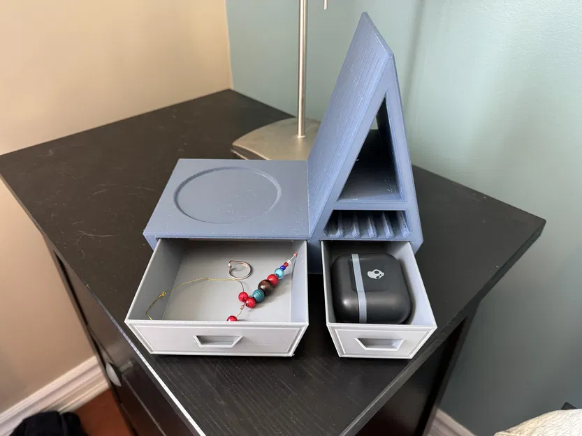 Kệ Sách/Đánh Dấu Trang & Hộp Đựng Đồ Để Bàn Đầu Giường - Image 6