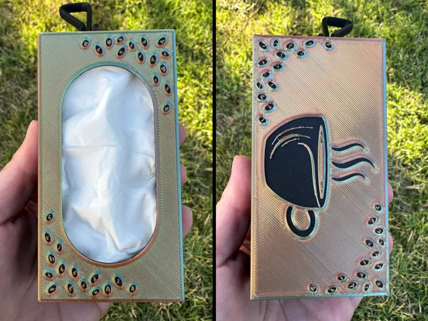 Hộp Đựng Khăn Giấy Du Lịch Có Móc - 4 Mẫu Đẹp - Image 4