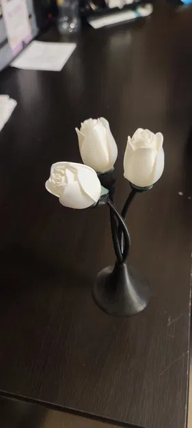 Cành Hoa Hồng Trang Nhã - Image 3