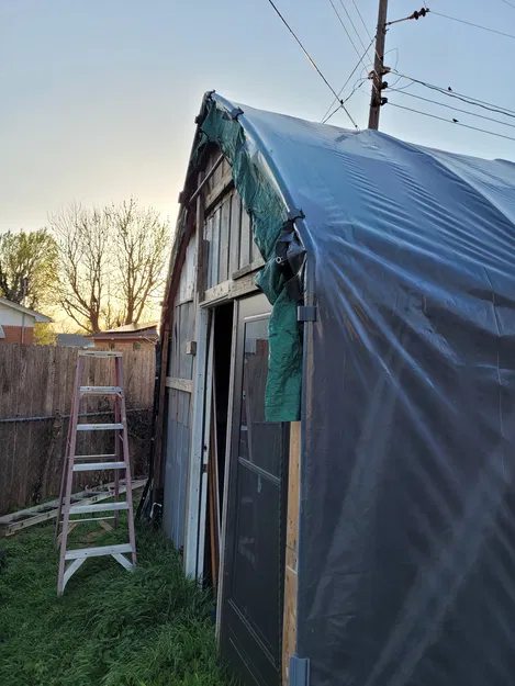 Kẹp giữ màng nhà kính/tấm bạt cho khung ống phi 36.8mm - Image 5