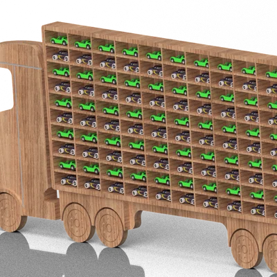 Giá Đỡ Xe HotWheels Tùy Chỉnh