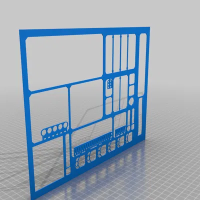 Khuôn Vẽ Bảng Nhân Vật D&D